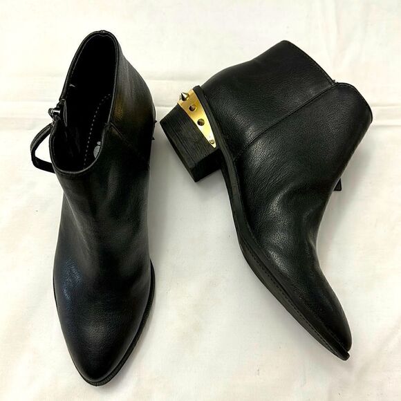 Circus by Sam Eldelman black leather ankle boots size 7M - Picture 1 of 11